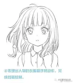 动漫萌系少女头像绘画步骤
