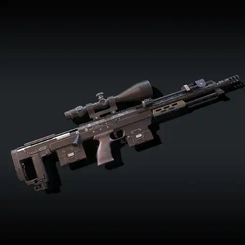 dsr1狙击步枪3d建模制作动画渲染演示视频
