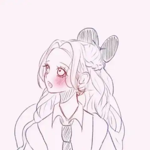 萌系可爱情头动漫一男一女很火软萌情头一左一右
