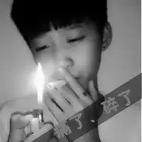 黑白抑郁头像男生微信头像图片大全
