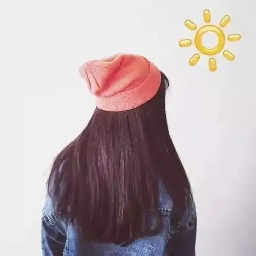男女背影头像
