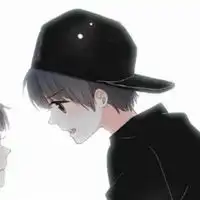 黑色系类霸气动漫一人一张情侣头像
