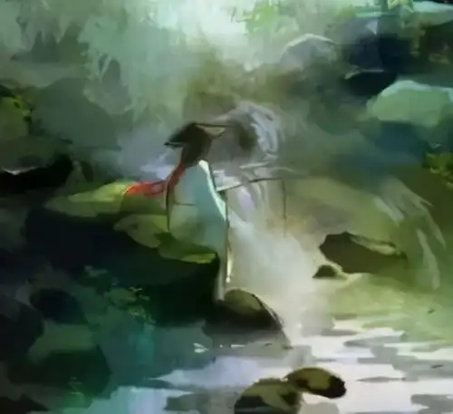 cg原画插画教程如何画古风场景
