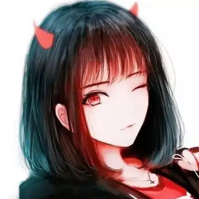 黑化的头像动漫少女病娇黑化的女生动漫头像
