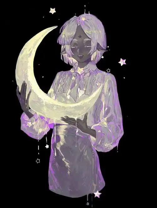 动漫插画头像赞美黑皮黑皮系列头像
