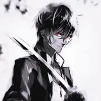 qq头像黑暗黑暗系男生动漫qq头像

