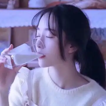 小清新民国系列甜美部位女生头像

