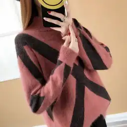 女人长的再美,也要有件高级毛衣,穿上美无与伦比,效果堪比皮草
