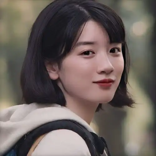 那个仙女落泪上热搜的日本女孩,照片用来做头像太甜了
