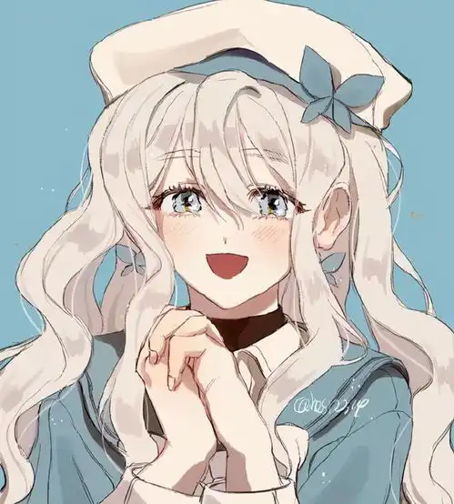 cg原画插画教程少女心爆棚的日韩系漫画少女小插画素材
