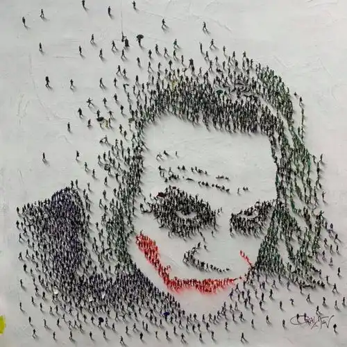 不走寻常路的画家craigalan,这真的很6
