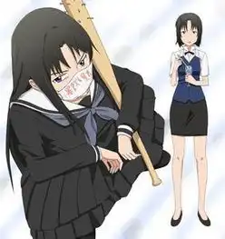 x档案来认识动漫中的覆面系美女
