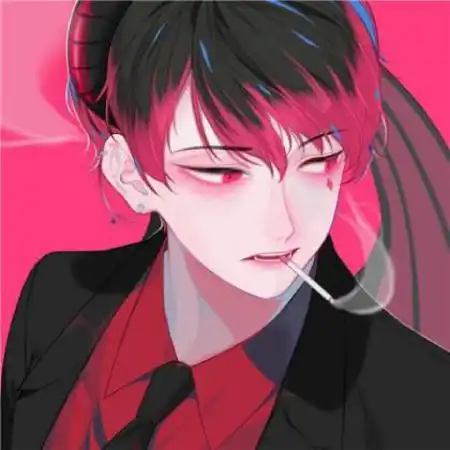 沧桑抽烟动漫男头,既然戒不掉烟就抽吧
