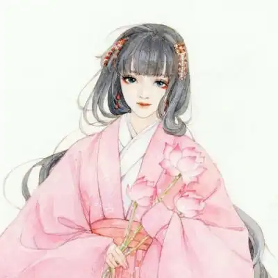 唐崎夜雨唯美古风插画美人群像
