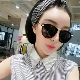 配饰女士配饰太阳眼镜配饰xiamo小陌潮人眼镜蘑菇街优店
