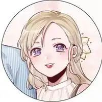 卡通美女头像图片现代卡通现代美女侧脸头像
