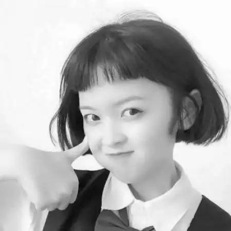 短发黑白女生头像,每一张都很美丽
