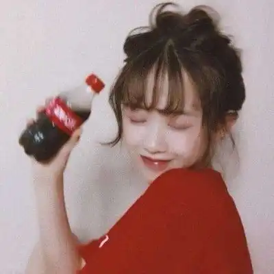 红色系女生头像可爱大全超好看的女生微信头像2019
