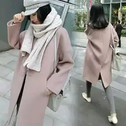 廓形呢子大衣外套65包邮
