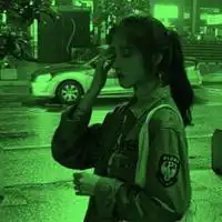 尺寸清晰的快手头像绿色微信头像图片大全
