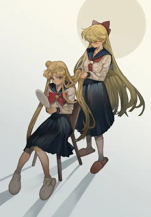 凶萌可爱猫系少女,果然妹子画的好的画师都去画本子去了
