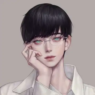 唐崎夜雨二次元系列男头
