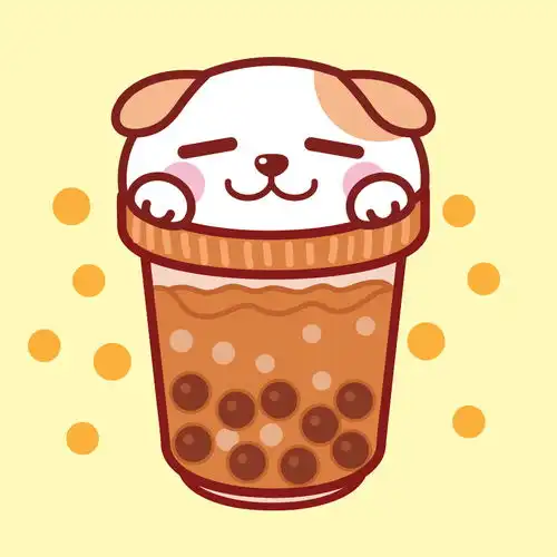 秋田君奶茶黄色底图06秋田君头像
