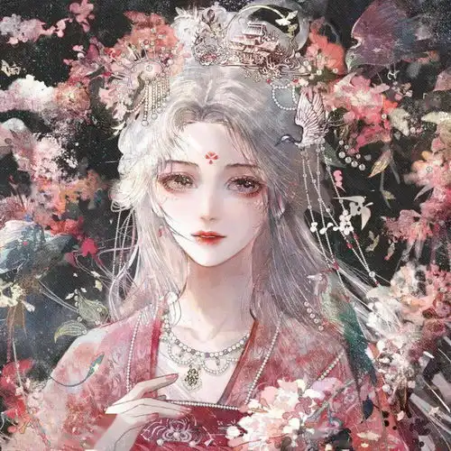 动漫女生头像精美绝伦的古风女生头像
