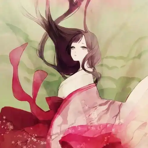 古风女生头像无端坠入红尘梦,惹却三千烦恼丝

