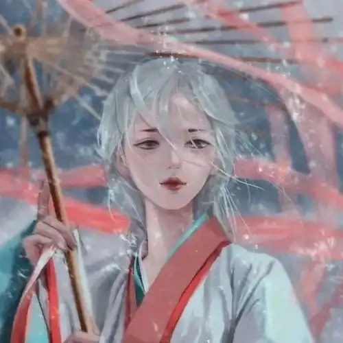 古风女生头像明天生动而具体,有且仅有一个你
