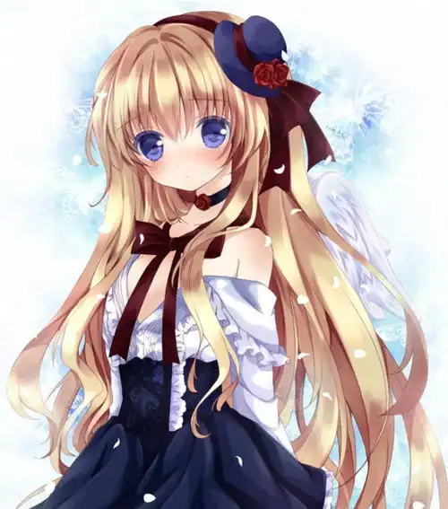 卡通美少女可爱女生系列,听说爱笑的女生都特别善良
