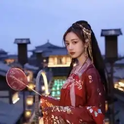 唯美系列古风女生头像
