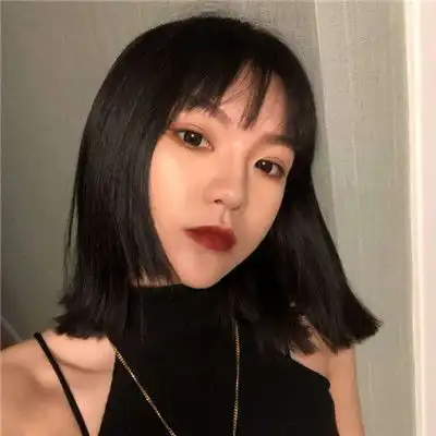 再难也要做最好的自己,短发女头像高冷
