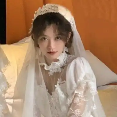 日系风格的甜美女生好看微信头像词不达意的话就把爱意留在心底
