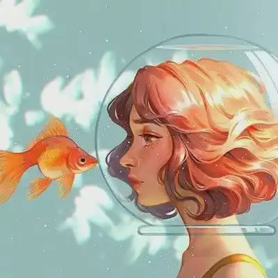 动漫头像也许当时忙着微笑和哭泣
