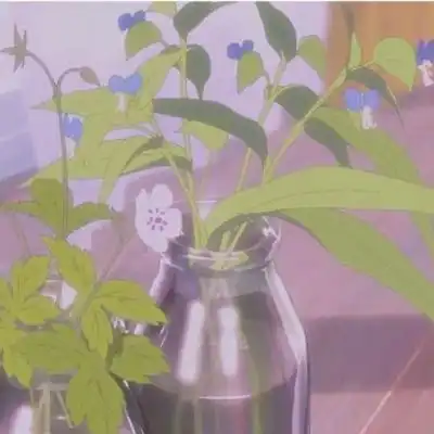 动漫治愈系背景图月亮躲在云里,卡通动漫头像我要个性网

