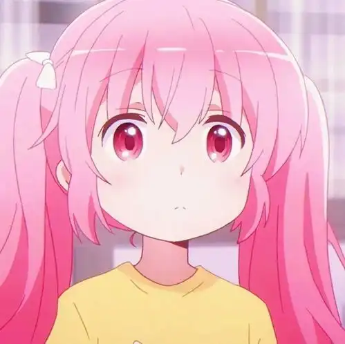 粉色系女生头像
