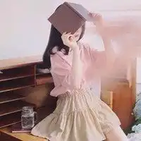 粉色韩系女生头像高清微信头像图片大全
