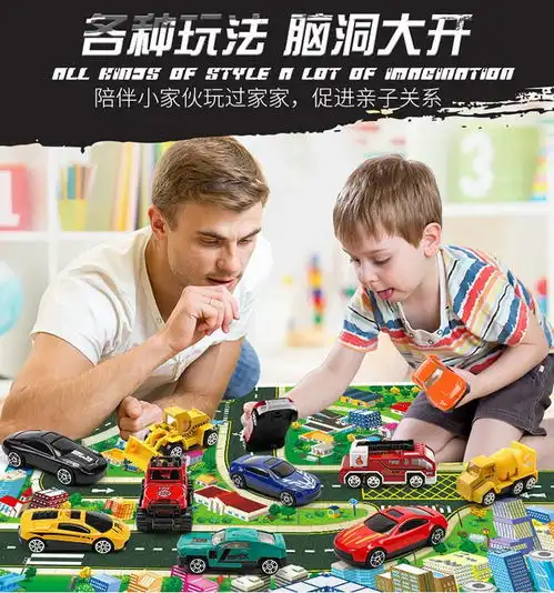 儿童仿真合金车套装消防玩具车工程车q版挖掘车模型
