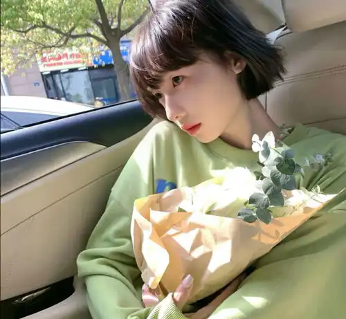 夏日绿色系女头温柔限定
