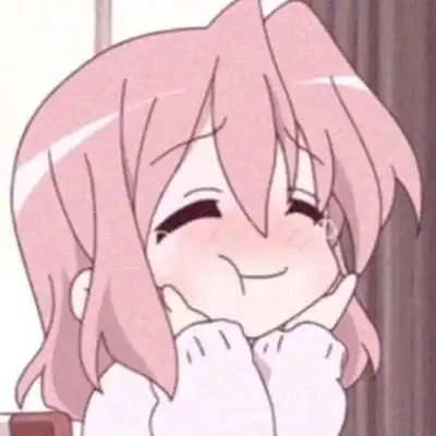 粉色头发少女
