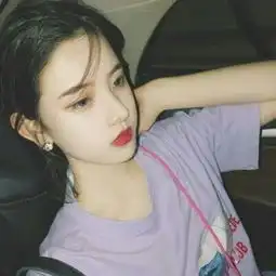 紫色系女生头像
