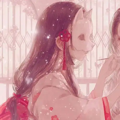古风闺蜜头像致姐妹你是世界上的另一个我,好幸运与你相遇
