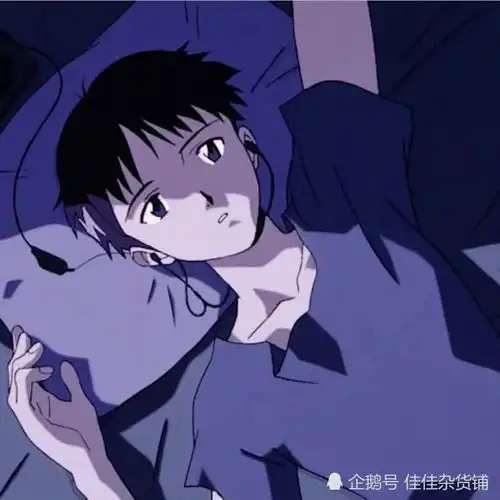 丧系漫画男头,丧系文案

