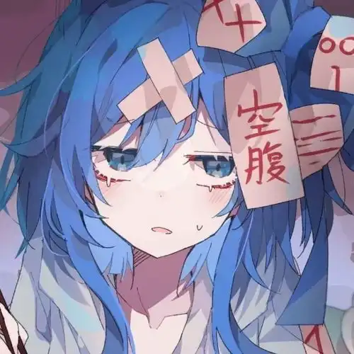 动漫头像蓝色系的动漫女头
