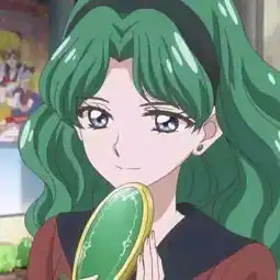 求问一个绿色头发的动漫人物女是谁
