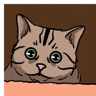 呆萌猫咪图片卡通头像漂亮猫咪图片大全可爱
