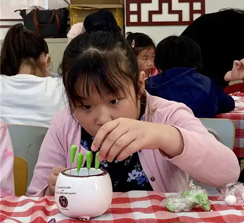 泥塑多肉可爱萌宠西城区第二图书馆少儿科技系列实践
