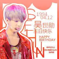 吴世勋生日应援头像2015款
