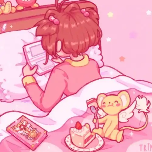 粉色系少女漫头百变小樱
